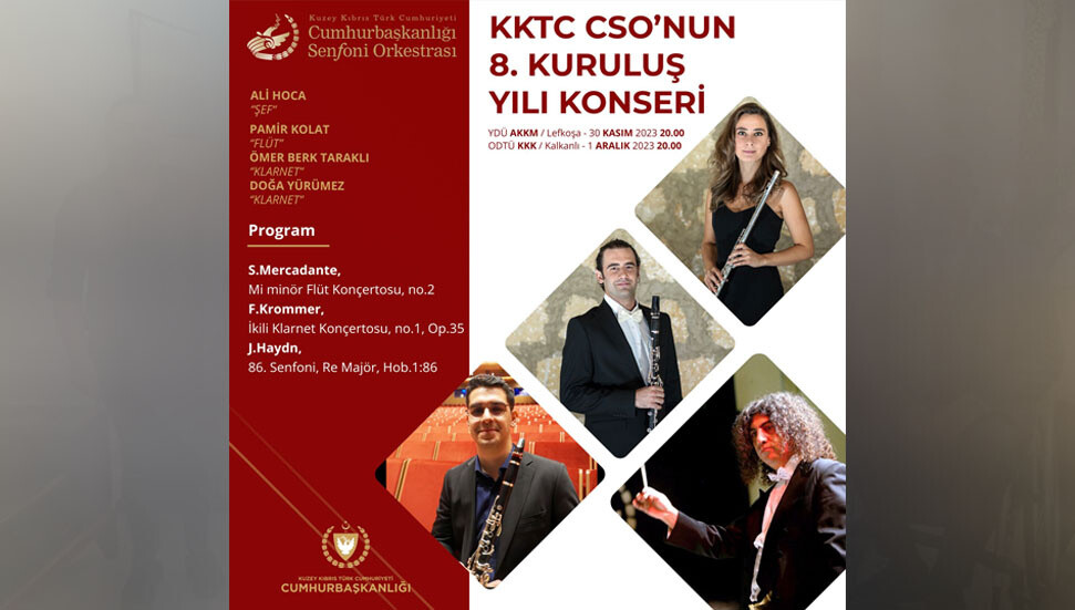 Cumhurbaşkanlığı Senfoni Orkestrası 8. Kuruluş Yılı Konseri 30 Kasım ve 1 Aralık’ta