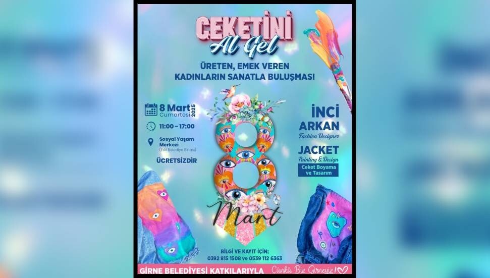 ‘Ceketini al da gel’ isimli sanat çalışması hayat buluyor