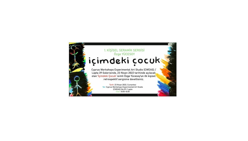 Özge Yücesoy'un 'İçimdeki Çocuk' isimli seramik sergisi açılıyor