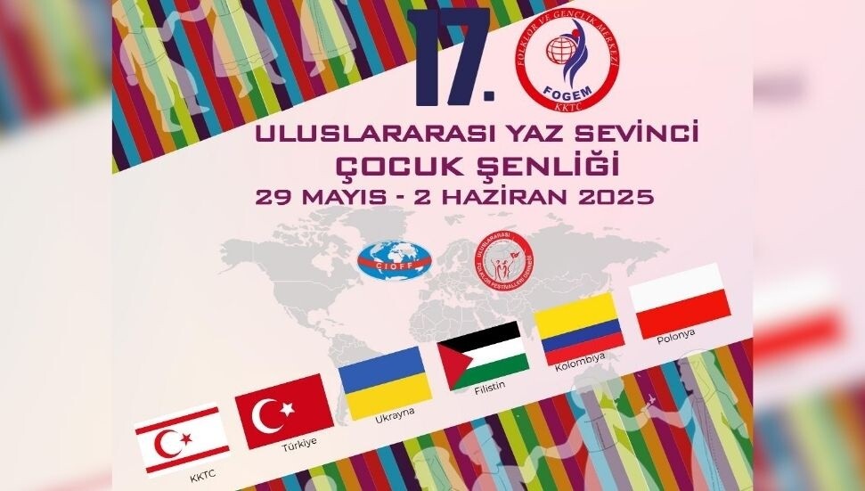 FOGEM “17. Uluslararası Yaz Sevinci Çocuk Şenliği” perşembe günü başlıyor