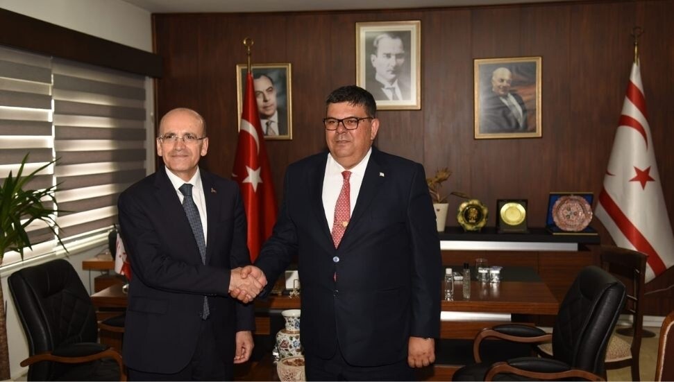 Berova, Şimşek’i kabul etti: KKTC'nin potansiyeli çok değerli