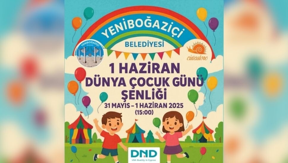 Yeniboğaziçi Belediyesi’nden “Dünya Çocuk Günü Şenliği”