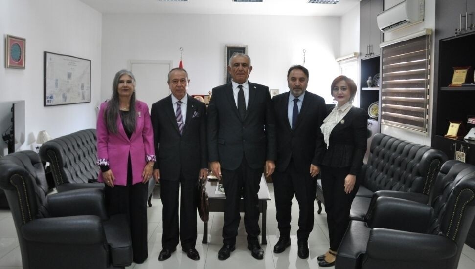 Nazım Çavuşoğlu, Kamusen'i kabul etti: İş birlikleriyle erişim ve kaliteyi artırmak istiyoruz