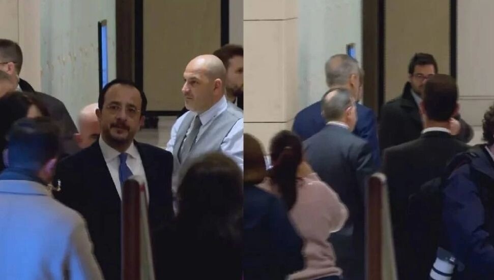 Surprise meeting in Geneva: Fidan and Christodoulides held a 20-minute meeting following the dinner