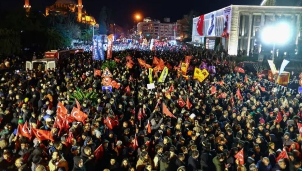 Over 1,100 Detained in Protests Over İmamoğlu’s Arrest