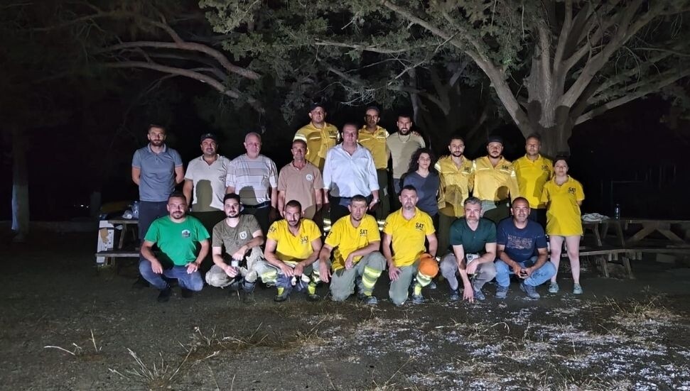 Sivil Afet Timi Derneği: Yangınla hiçbir ilgimiz yok, eğitim kapalı salonda yapıldı