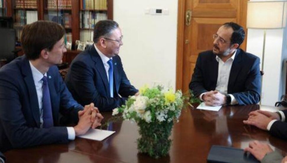 Kazakistan Dışişleri Bakanı Nurtileu’dan "Tarihi" Güney Kıbrıs ziyareti