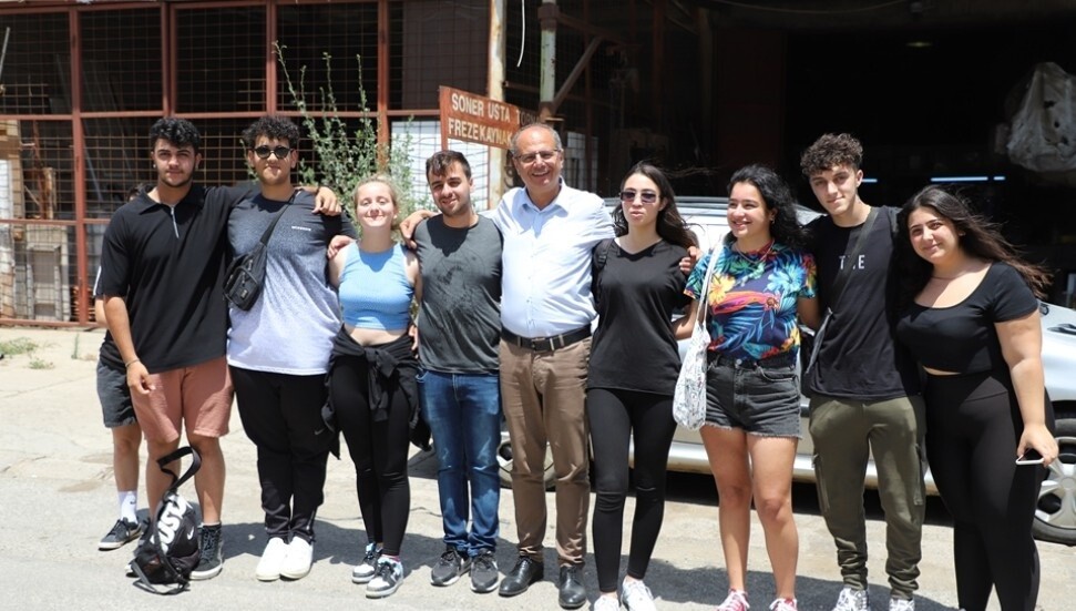 CTP heyeti Güzelyurt Sanayi Bölgesi’ni ziyaret etti