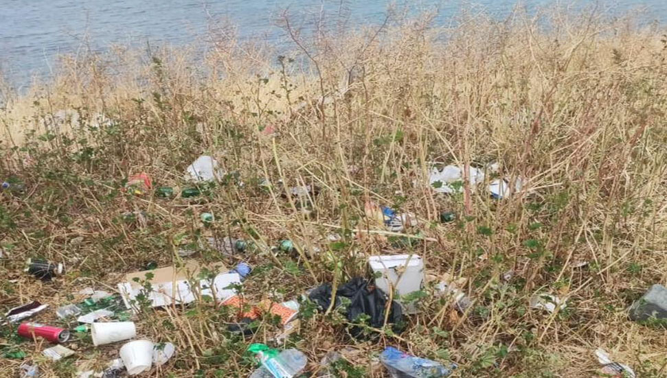 Yedidalga çöp içinde bırakıldı!