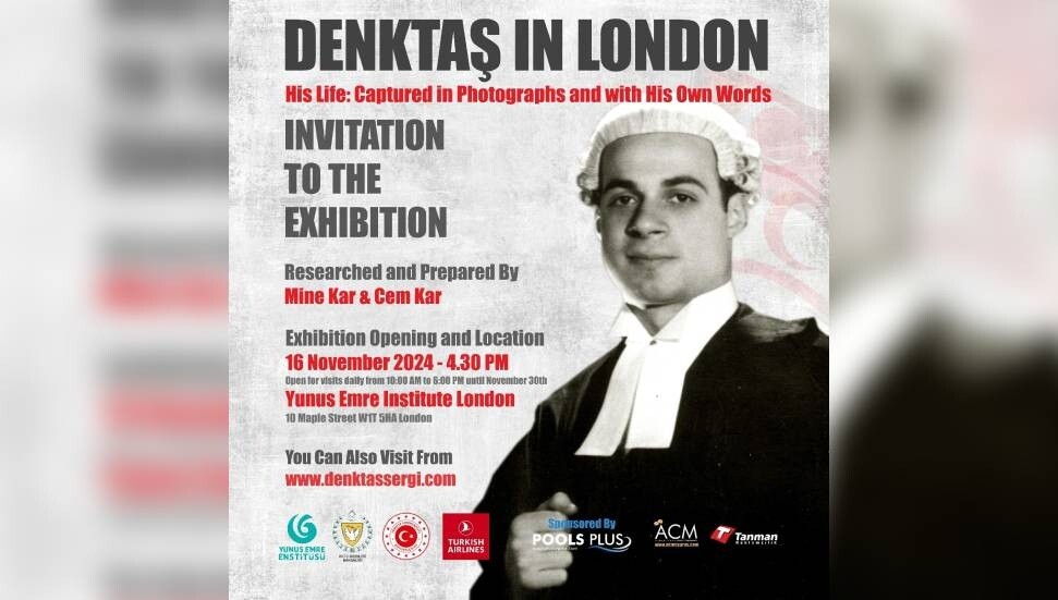“Denktaş in London Sergisi" 16 Kasım’da açılacak