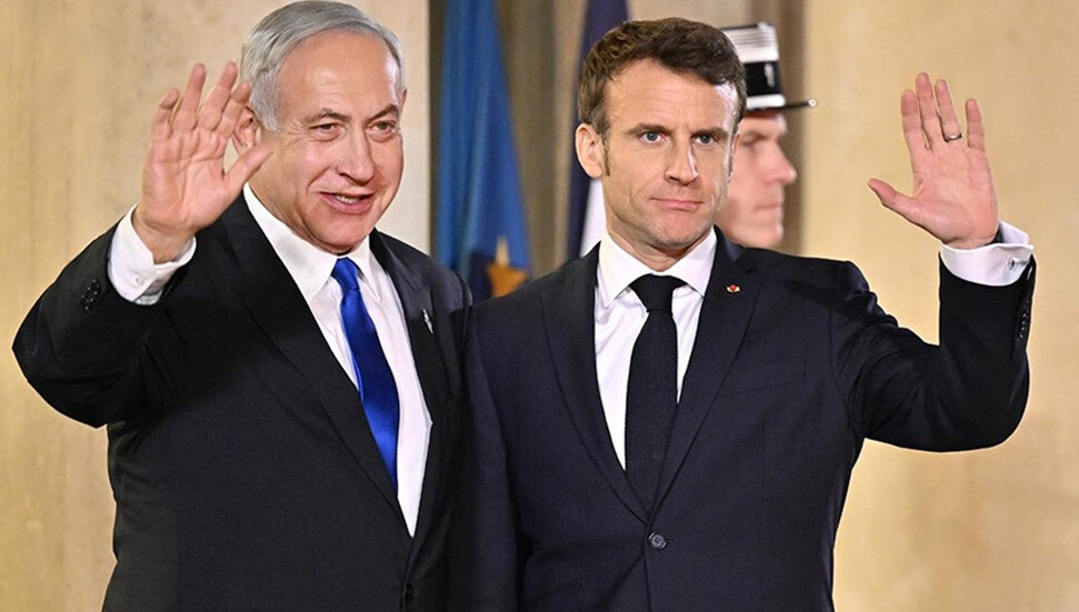 Netanyahu, Macron'un kararını kınadı