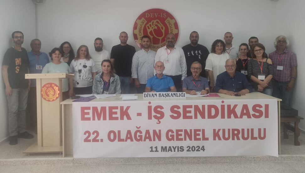 Emek-İş Sendikası'nın 22. Olağan Genel Kurulu yapıldı