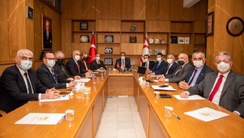 Prime Minister Sucuoğlu met with economic organizations