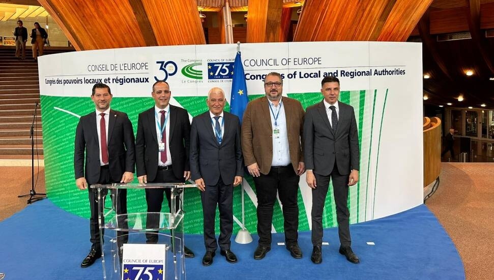 Girne Belediyesi Avrupa Konseyi Yerel ve Bölgesel Yönetimler Kongresi’ne katıldı