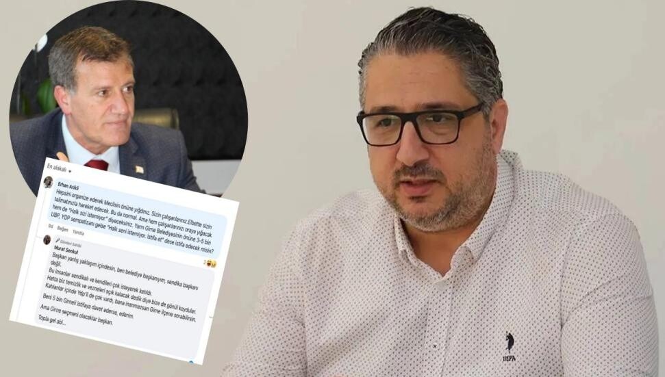 Arıklı ile Şenkul arasında “organize eylem” tartışması