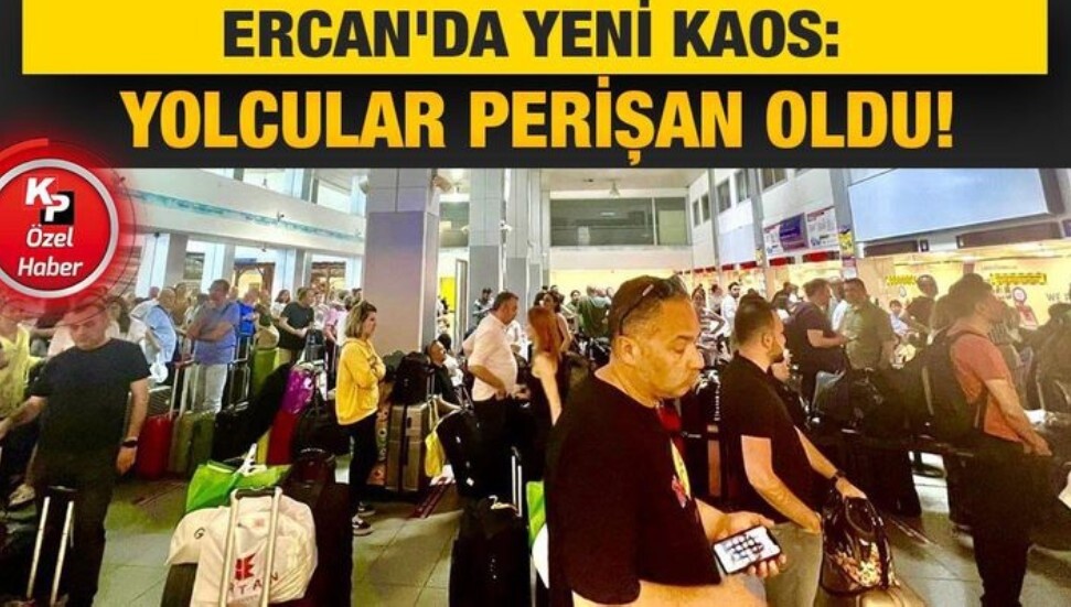 Ercan Havalimanı'nda boarding yapılamıyor: Yolcular gergin