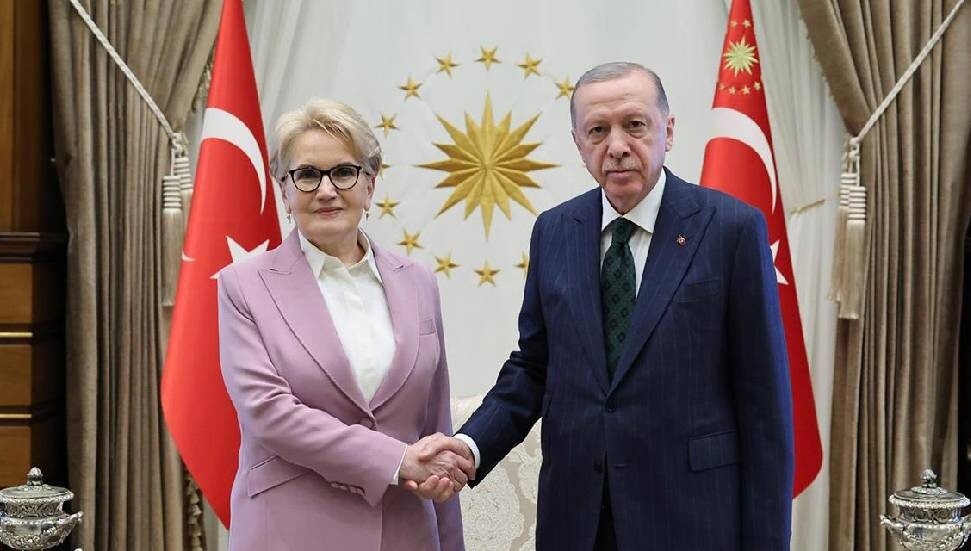 Erdoğan, eski İYİ Parti Genel Başkanı Akşener'i kabul etti