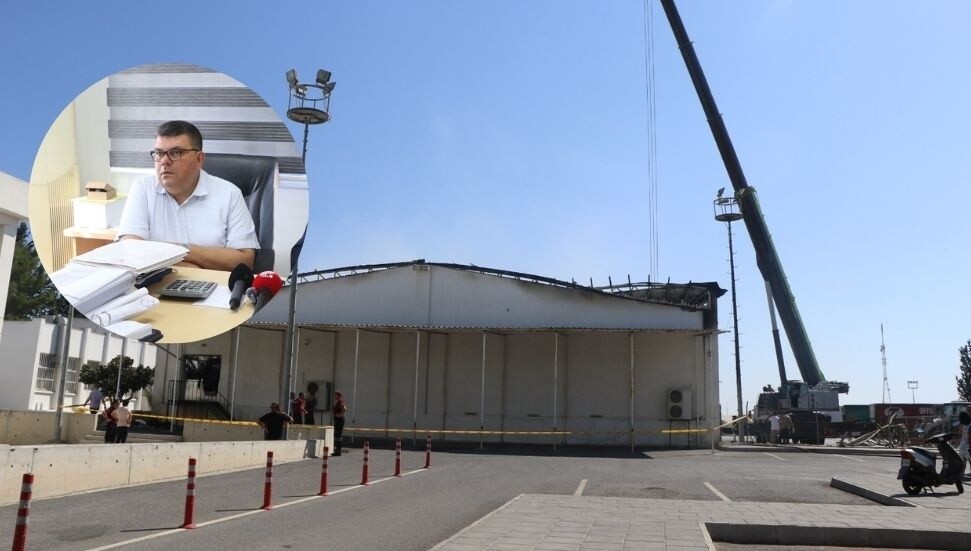 Berova: Ambarın yanan bölümünde imha edilecek mallar bulunuyordu