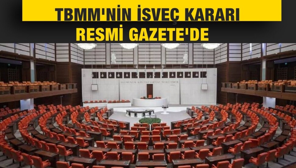 İsveç'in NATO üyeliği Resmi Gazete'de