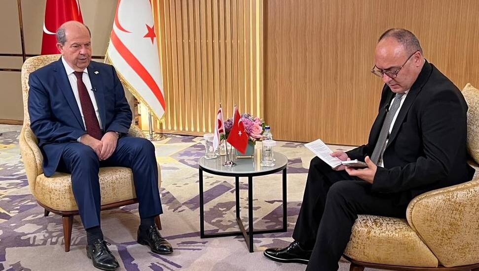 Ersin Tatar: Güney Kıbrıs’ın ABD ve Fransa ile anlaşmaları hukuka aykırı