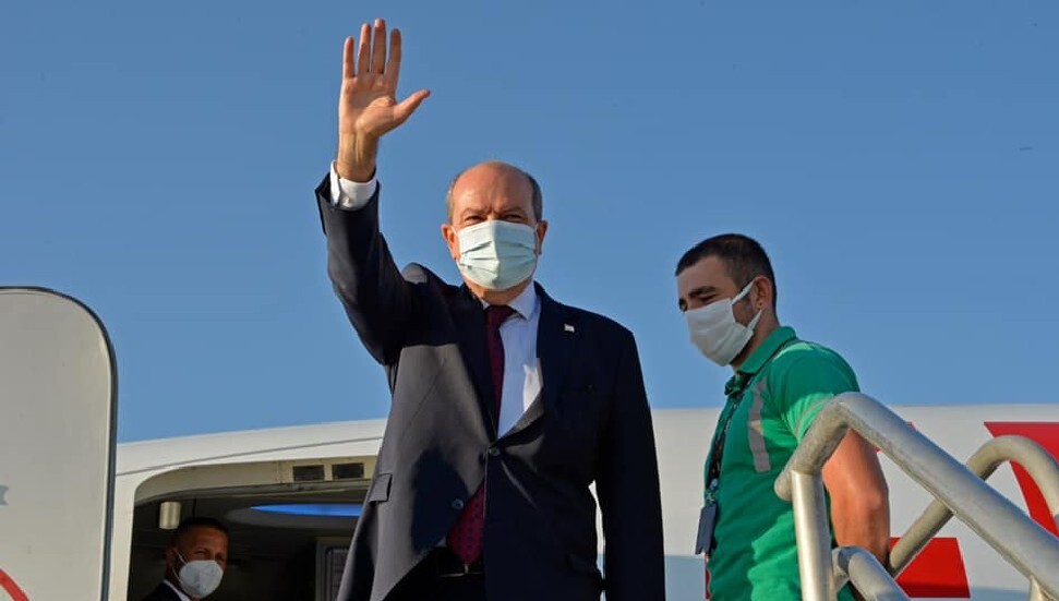 Cumhurbaşkanı Tatar, Ankara'ya gitti