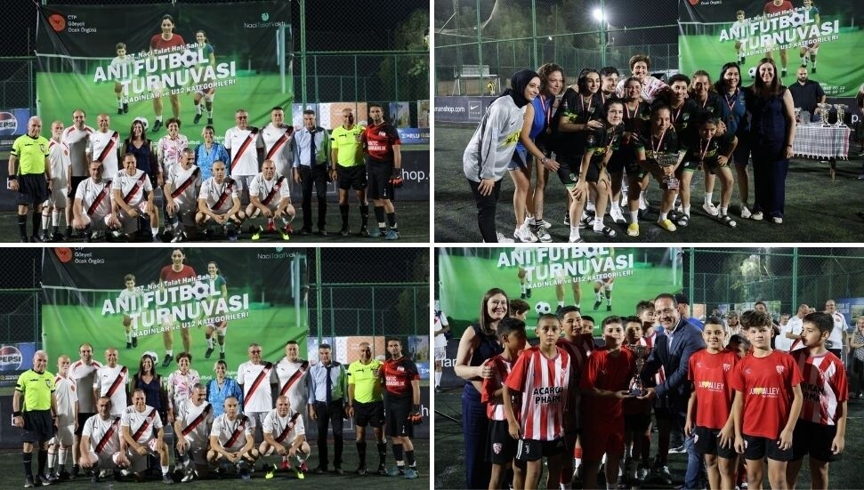 27’nci Naci Talat Halı Saha Anı Futbol Turnuvası tamamlandı