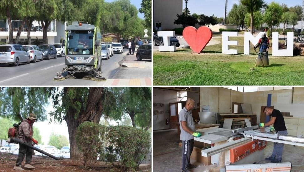 DAÜ kampüsü yeni eğitim-öğretim dönemine tam kapsamlı hazırlanıyor