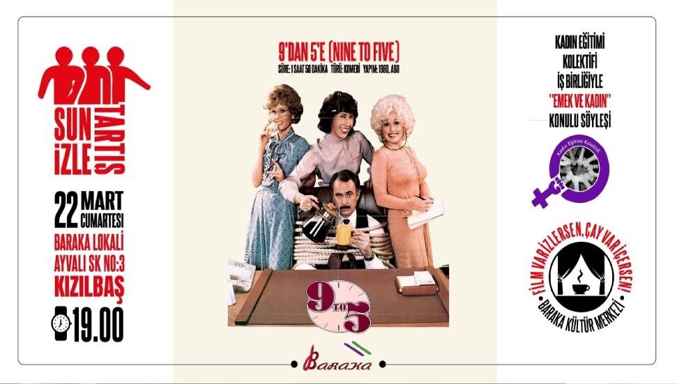 Baraka Kültür Merkezi, film gösterimi ve kadın emeği üzerine söyleşi yapacak
