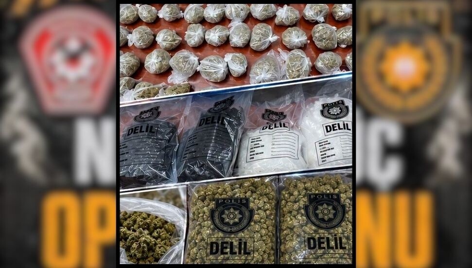 Polis’ten uyuşturucu tacirlerine “Kurt İni” operasyonu: 1 buçuk kilo uyuşturucu ele geçirildi