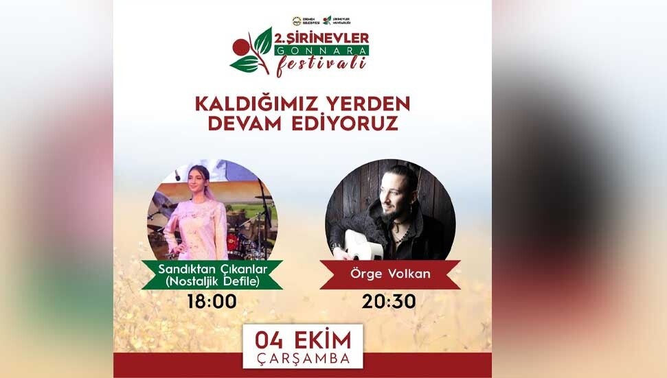 Şirinevler Gonnara Festivali yarın akşam defile ve konserle tamamlanacak