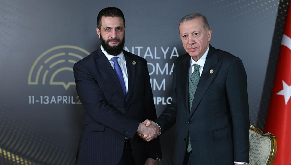 Suriye Cumhurbaşkanı Şara'dan Türkiye Cumhurbaşkanı Erdoğan’a teşekkür