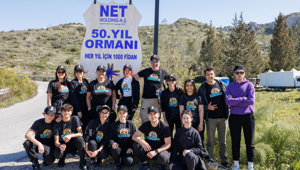 Net Holding 50. Yıl ormanı için fidan dikim şenliği gerçekleştirildi