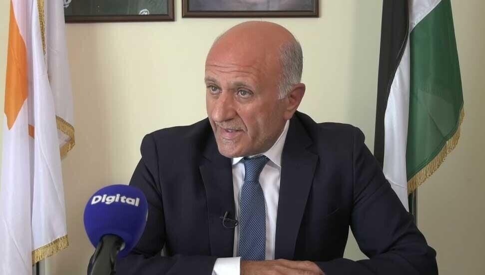 Filistin Büyükelçisi Attari, Filistin grafitilerinin silinmesi ve DİSİ’nin tutumuna tepki gösterdi