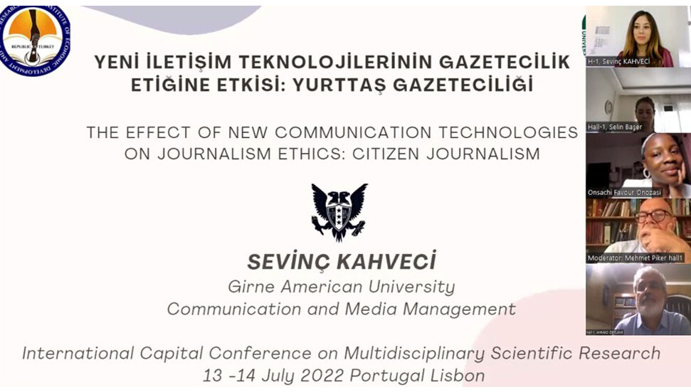 GAÜ, ‘Uluslararası Başkent Bilimsel Araştırmalar Kongresi’nde temsil edildi