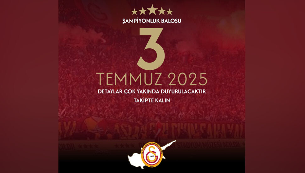 Galatasaray Taraftar Derneği, Şampiyonluk Balosu için geri sayıma başladı