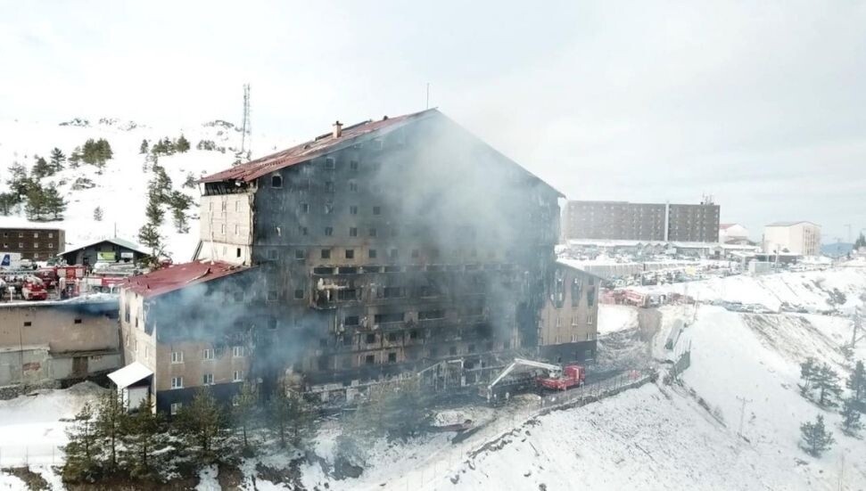 Kartalkaya'daki otel yangını davasında esas hakkındaki mütalaa verildi