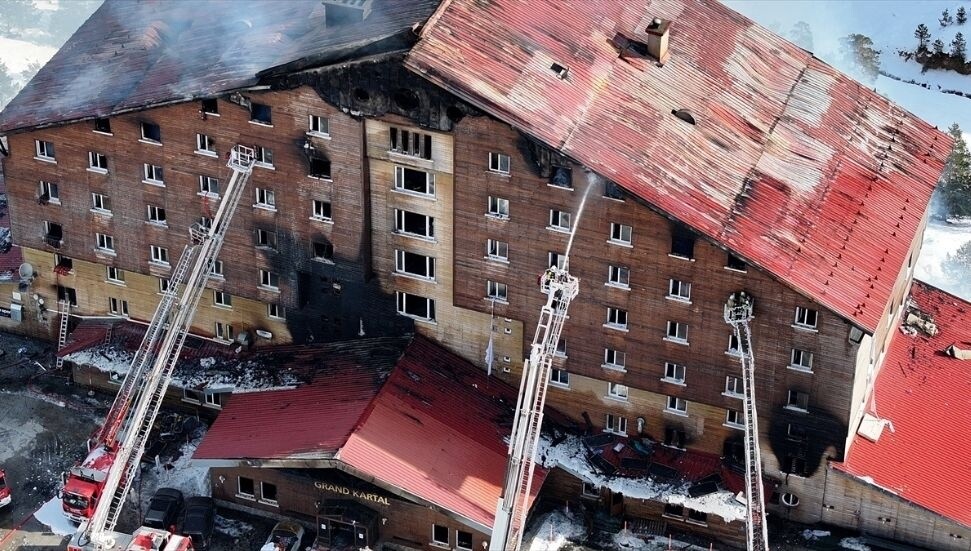 Turkey Detains Nine People Over Ski Resort Hotel Fire That Killed 76