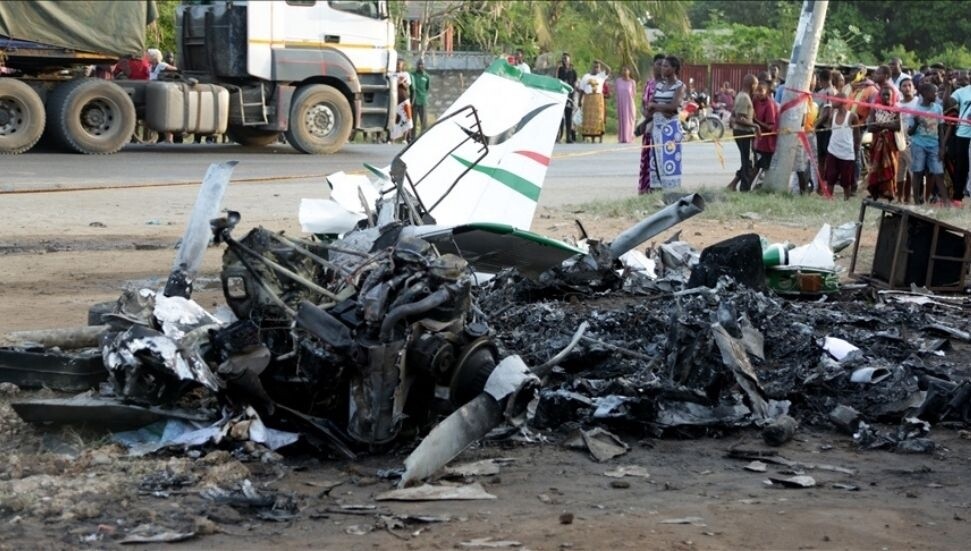 Kenya'da uçak kazası: 3 kişi hayatını kaybetti