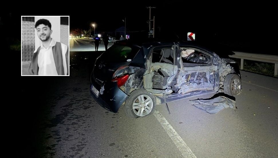 Dipkarpaz-Yenierenköy ana yolunda feci kaza: 25 yaşındaki Göktuğ Alkan hayatını kaybetti!