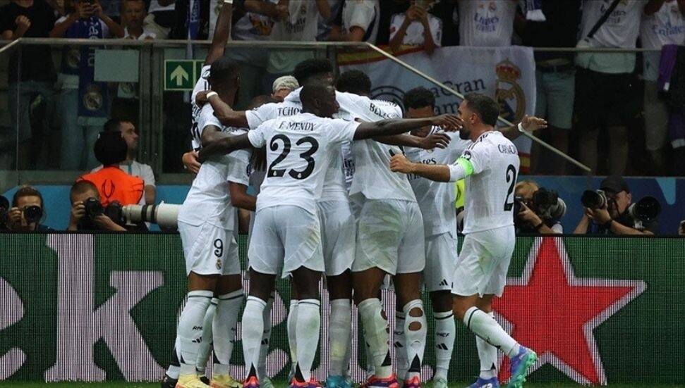 Real Madrid, UEFA Süper Kupa'nın sahibi oldu