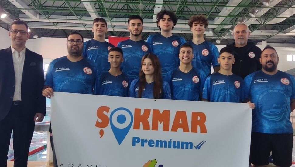 Kuzey Kıbrıs Yüzme Takımı Türkiye Şampiyonası’ndan madalya ve rekorlarla döndü