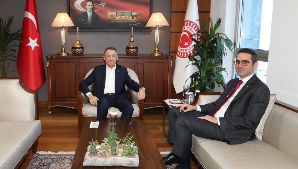 Fuat Oktay, Yasin Ekrem Serim’e başarılar diledi