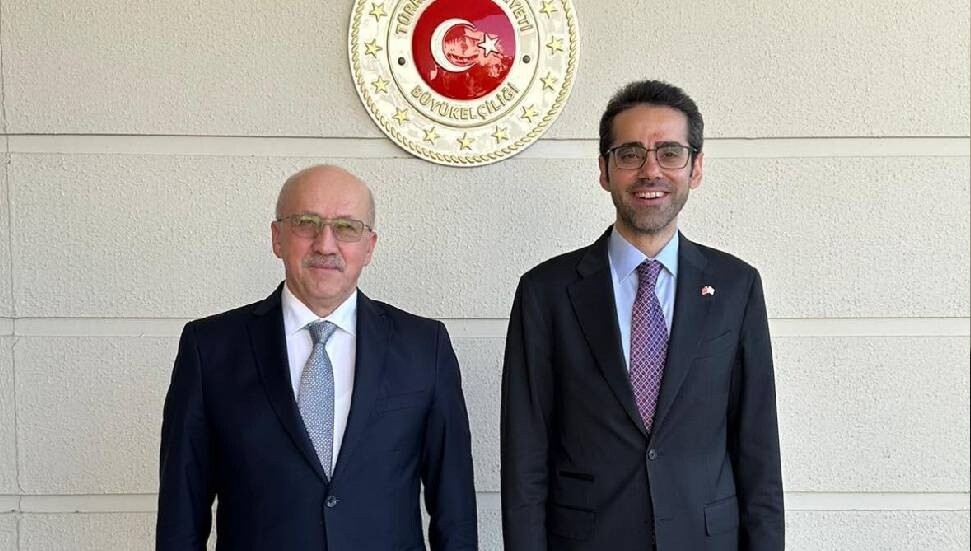 Yasin Ekrem Serim, Türkiye Ticaret Bakan Yardımcısı Sezai Uçarmak ile bir araya geldi