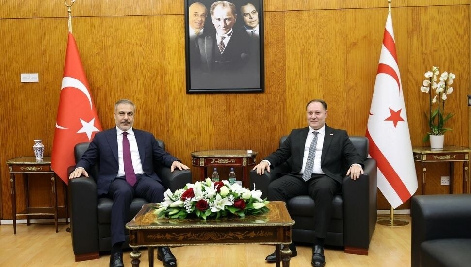 Ziya Öztürkler, Hakan Fidan’ı kabul etti: Türkiye’nin sarsılmaz desteği her hal ve şartta devam edecek