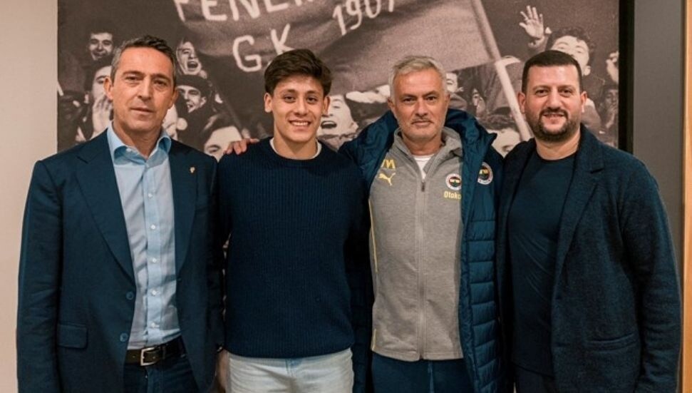  Arda Güler'den Fenerbahçe antrenmanına ziyaret