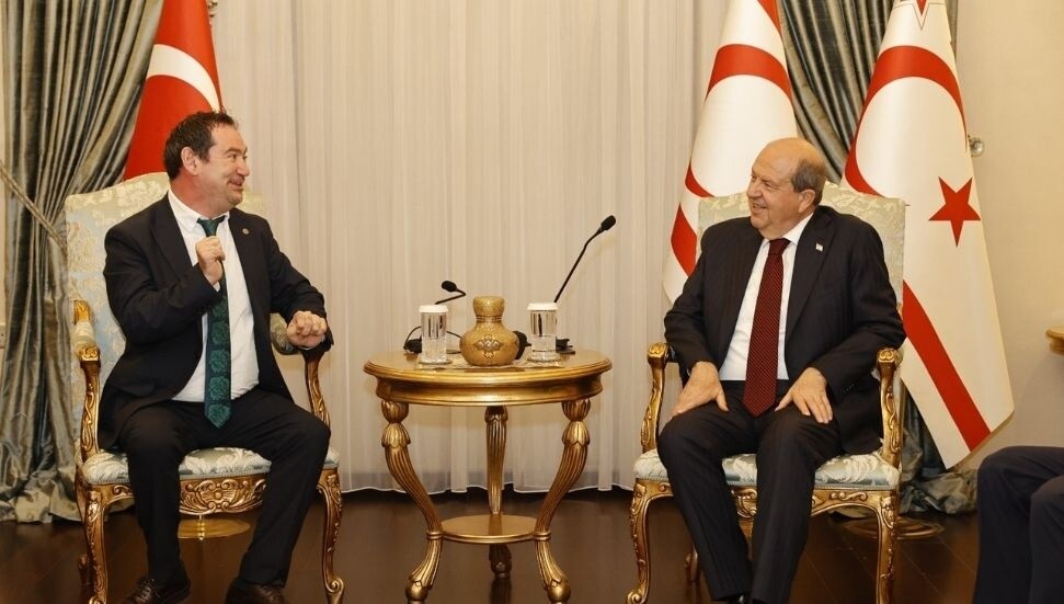 Cumhurbaşkanı Ersin Tatar, Tugay Karakaş’ı kabul etti