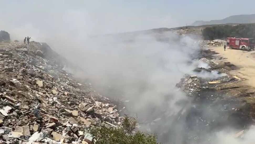 Hamitköy’de yangın!