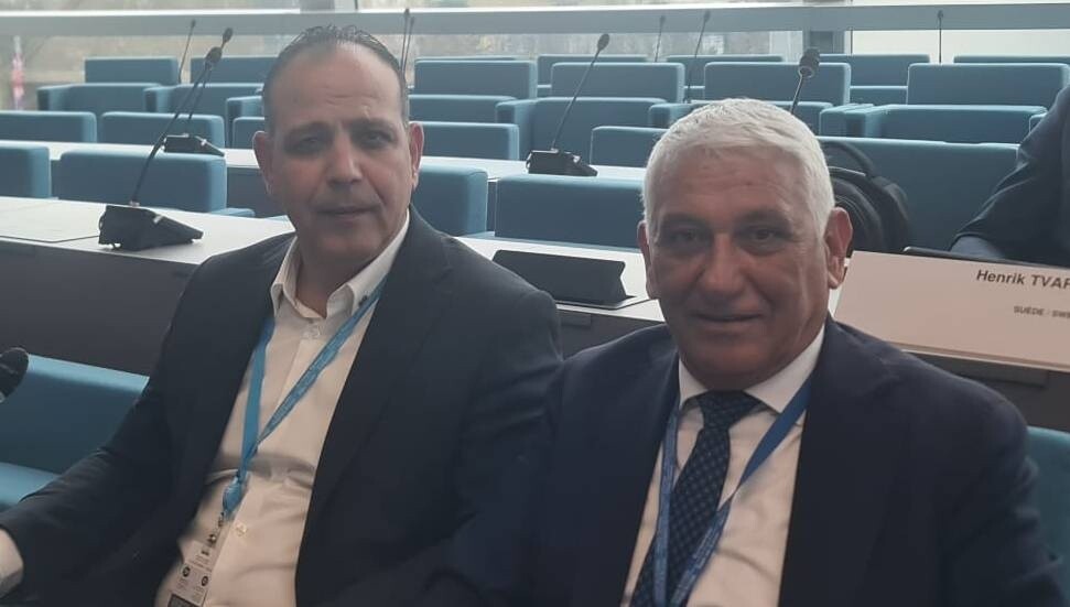 Mahmut Özçınar ve Mehmet Harmancı, Strazburg’da toplantıya katıldı