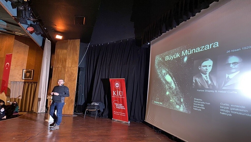 Astrofizikçi Dr. Umut Yıldız’dan “Big Bang’den Evrenin Ölümüne” başlıklı konferans
