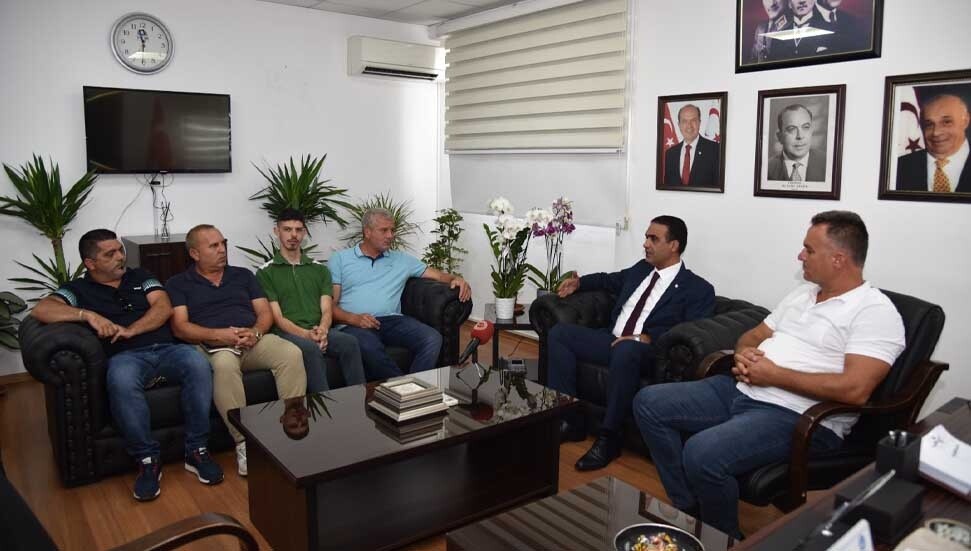 Alüminyum Doğramacılar Derneği, Sadık Gardiyanoğlu’nu ziyaret etti